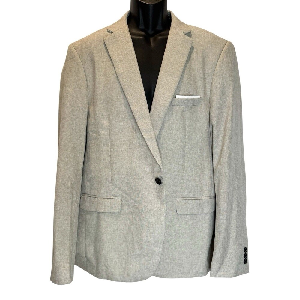 COOFANDY Men's Casual Blazer One Button Sport Coat Lightweight Suit Jacket XL